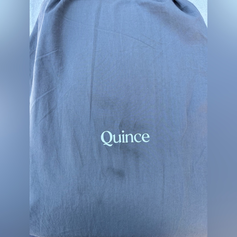 Quince luxe waffle Duvet cover set queen - Picture 9 of 9